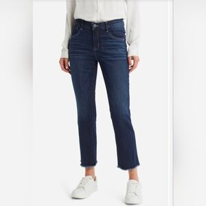 Wit & Wisdom Dark Blue Straight Leg Jeans